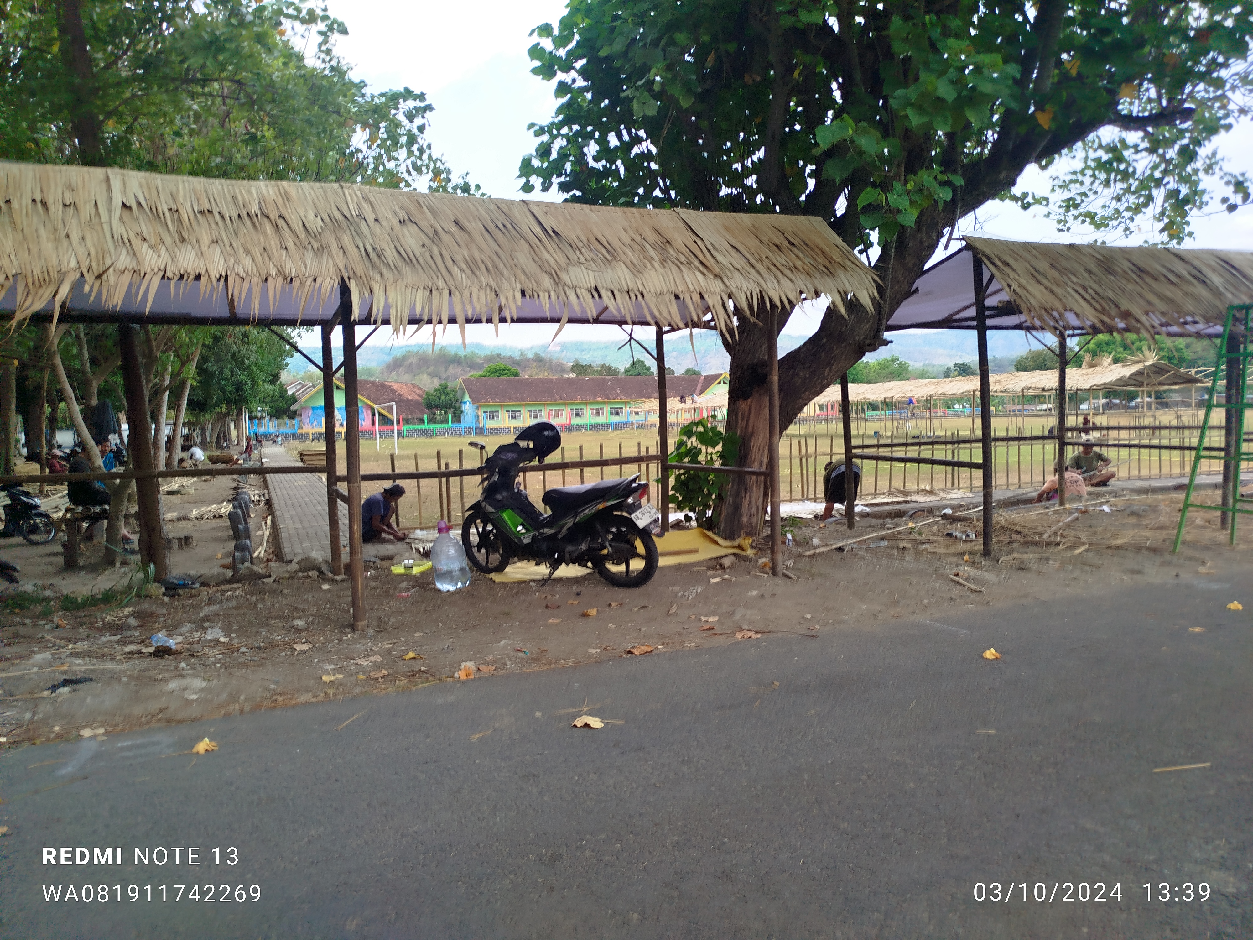 Jual stand pameran berbahan bambu sewa juga bisa harga terjangkau