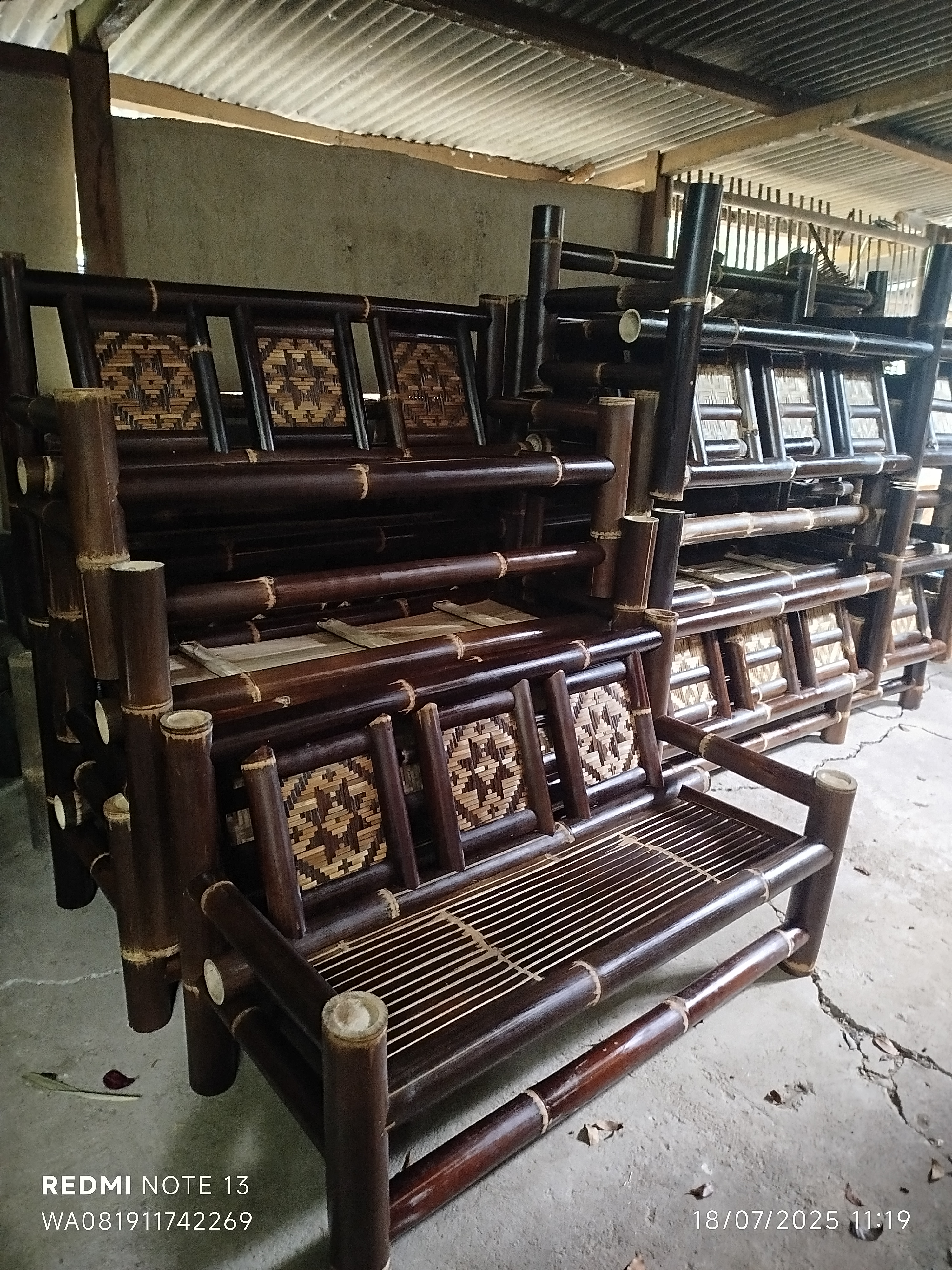 Sewa meja kursi bambu terdekat di jogja