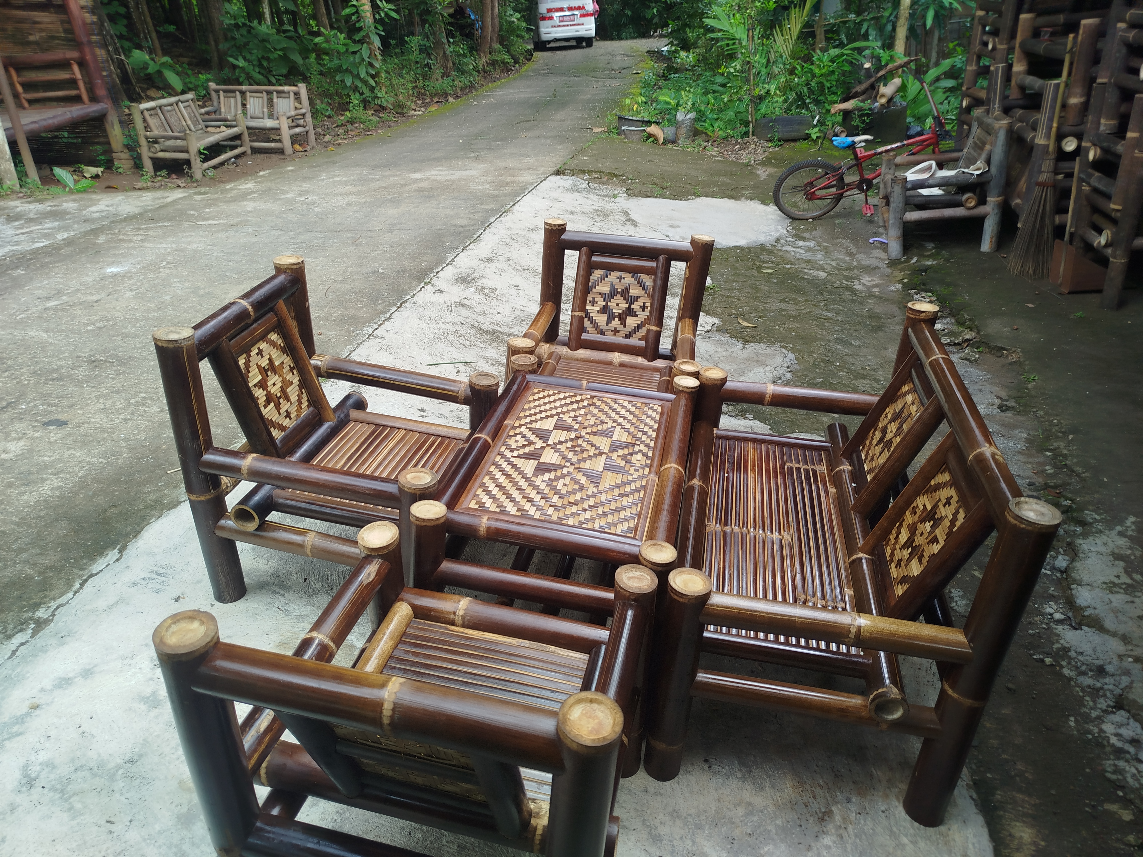 Lincak bambu murah sekitar bantul